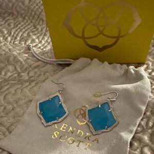 Kendra Scott Sky Blue Drop Earrings